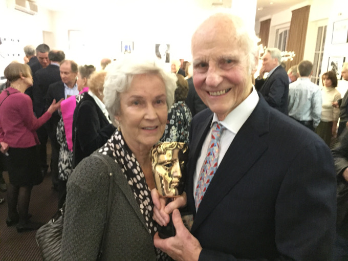 Billy Williams and Anne at BAFTA Tribute 2015